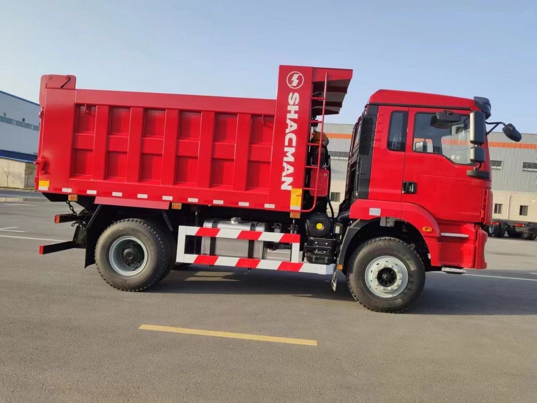 12-18T SHACMAN Ağır Çöp Kamyonu 4x2 H3000 300hp Dört Tekerlekli Sürüş Çöp Kamyonu