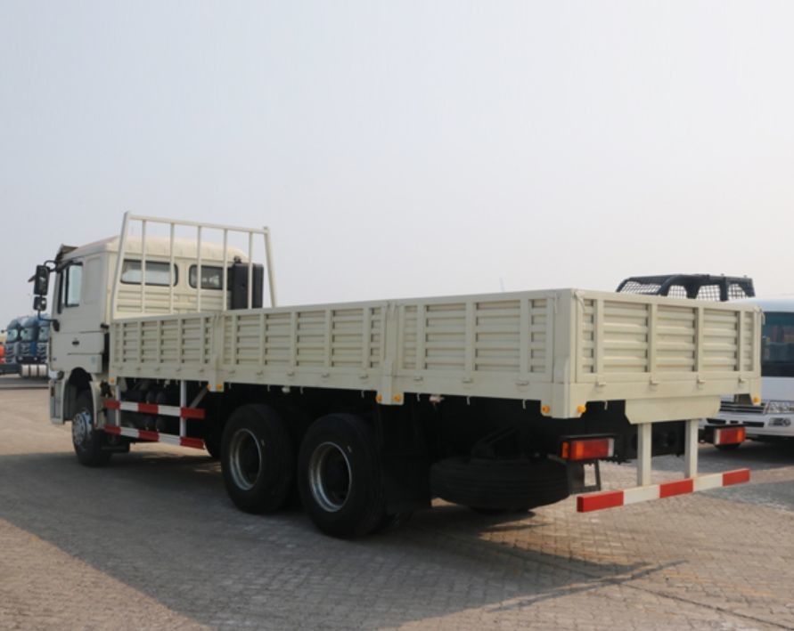 SHACMAN F3000 Kamyon 6x4 340hp Euro II Beyaz 10 Tekerlekli Kamyon