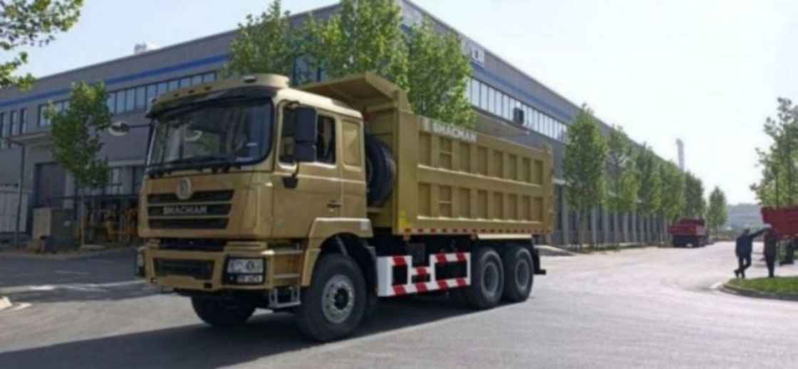 SHACMAN F3000 Çöp Kamyonu 6x4 380 EuroII Altın 30-50 ton Dizel Motoru 8x4 Tipper Çöp Kamyonu