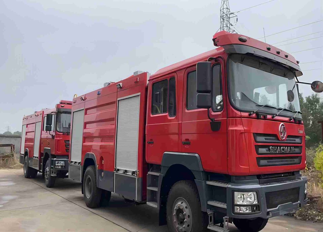 Özel Kamyonlar SHACMAN F3000 6x4 300HP 50T Yangın Kurtarma Aracı, WEICHAI WP10.300E22 Motor ve FAST RTD-11509C Şanzıman ile