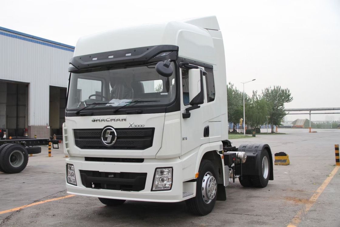 SHACMAN Yüksek Kaliteli Traktör Kamyon X3000 4X2 Dizel Motoru 375HP Euro V 30-40 ton Lojistik taşımacılık Traktör Kamyon