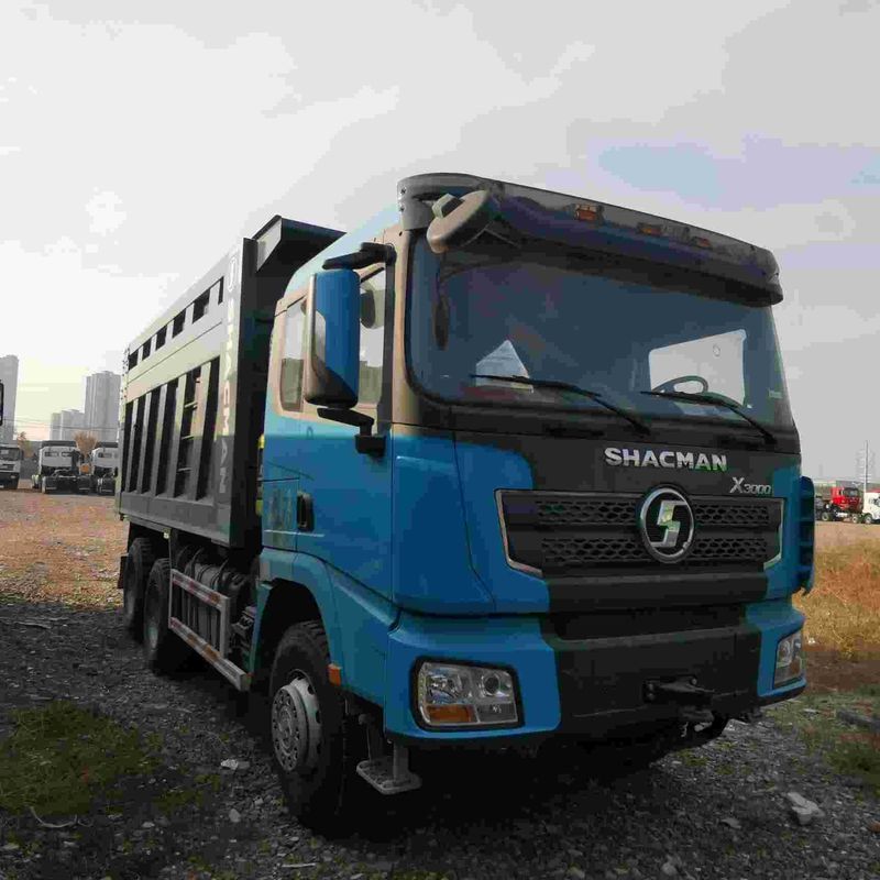 En iyi performans için hava sürüş süspansiyonu ile yapılandırılmış 400 hp ağır atık kamyonu