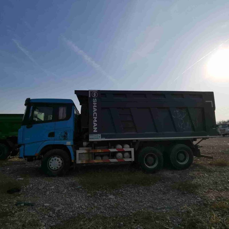 En iyi performans için hava sürüş süspansiyonu ile yapılandırılmış 400 hp ağır atık kamyonu