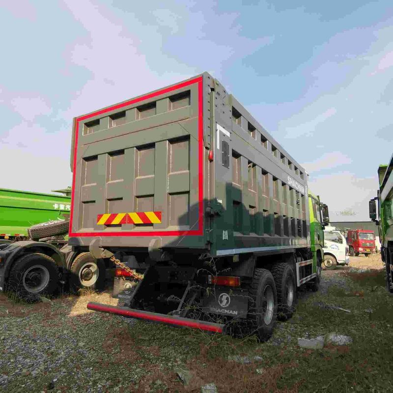 Süper Tek Lastikler Ağır Çöp Kamyonu Dizel Motor Çark tabanı 170 inç Uzunluk 25 feet