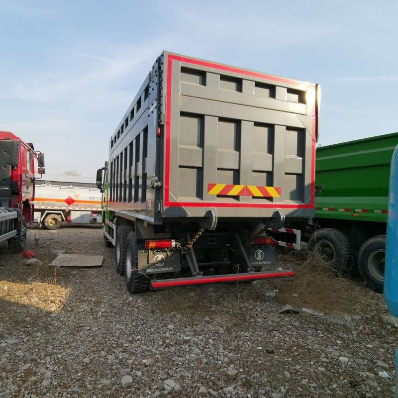 Süper Tek Lastikler Ağır Çöp Kamyonu Dizel Motor Çark tabanı 170 inç Uzunluk 25 feet