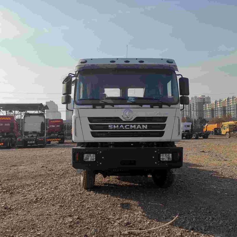 Kırmızı SHACMAN F3000 375HP Euro V 6 tekerlekli traktör başlığı 4x2 WEICHAI Motoru
