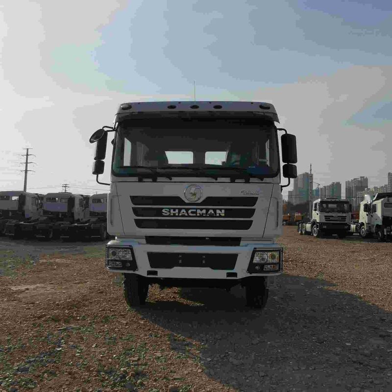 Kırmızı SHACMAN F3000 375HP Euro V 6 tekerlekli traktör başlığı 4x2 WEICHAI Motoru