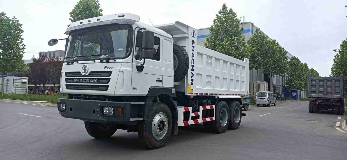 SHACMAN 3 Eksenli Ağır Çöp Kamyonu F3000 6x4 430HP EuroII 25 Ton Üç Eksenli Çöp Kamyonu