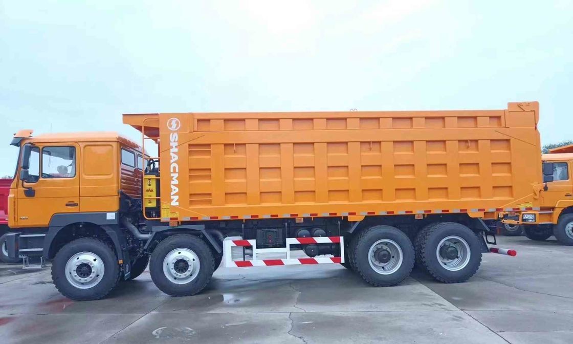 SHACMAN 3 Eksenli Çöp Kamyonu F3000 8x4 430HP EuroII 25 Ton Üç Eksenli Çöp Kamyonu