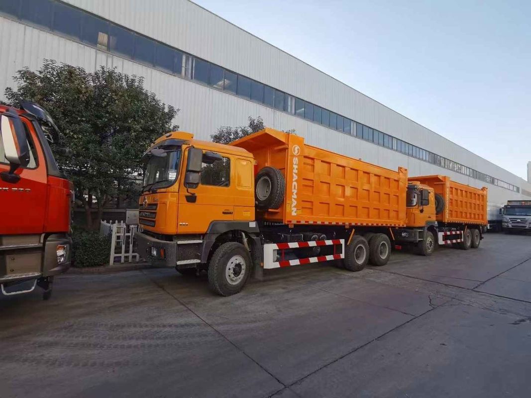 SHACMAN 3 Eksenli Çöp Kamyonu F3000 8x4 430HP EuroII 25 Ton Üç Eksenli Çöp Kamyonu