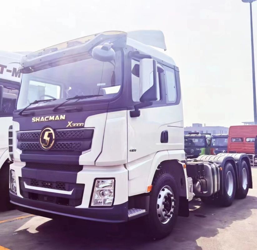 SHACMAN X3000 6X4 Traktör Kamyon 10 Tekerlekli Cummins Motor 420HP Satılık