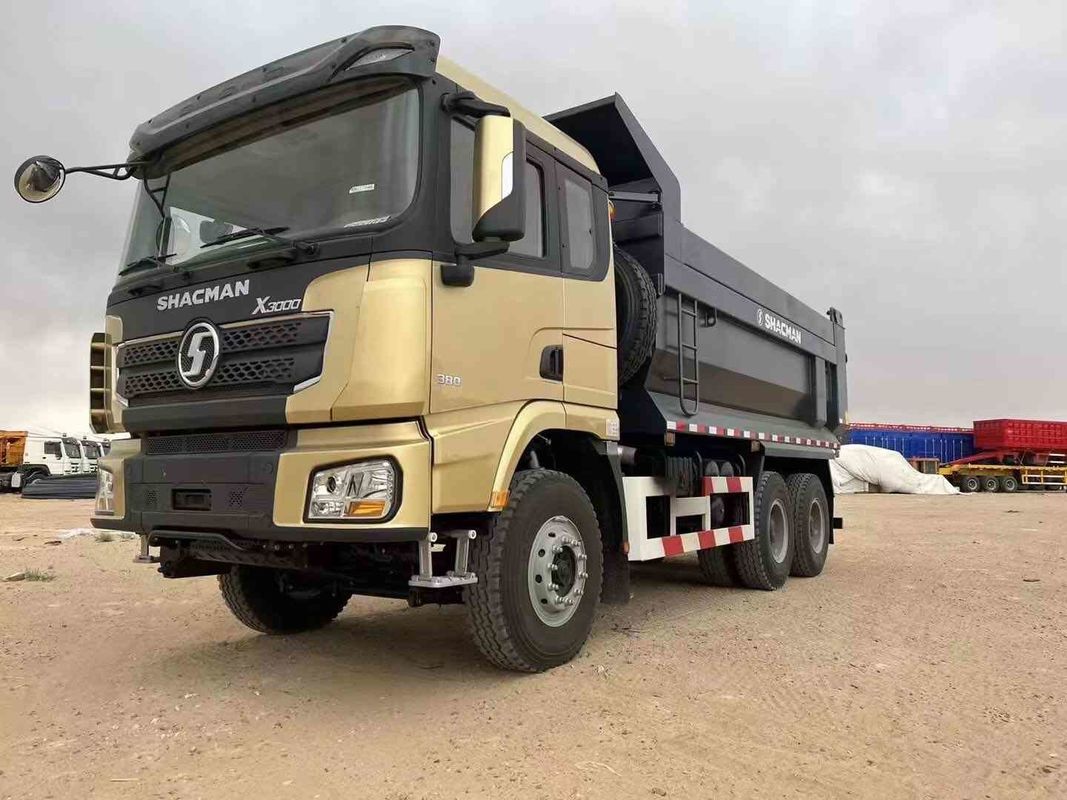 Cummins Dizel Motoru SHACMAN Ağır Çöp Kamyonu 25 Ton Uygulanabilir Yük X3000 6x4 420 EuroIII