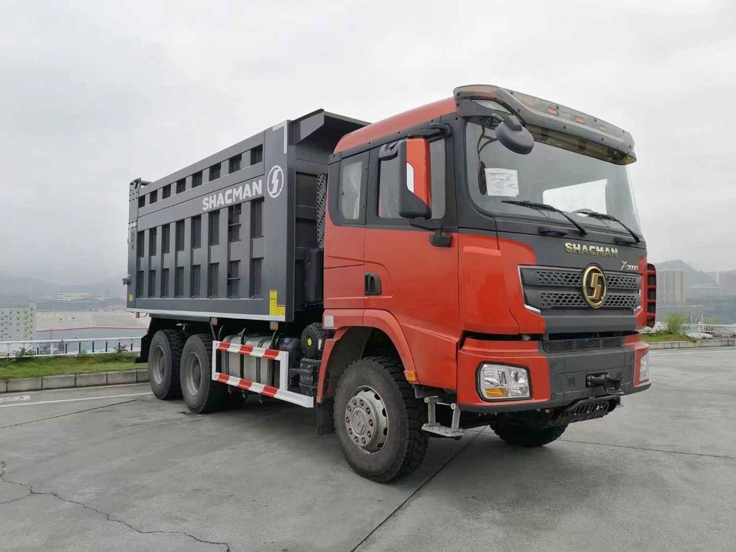 Cummins Dizel Motoru SHACMAN Ağır Çöp Kamyonu 25 Ton Uygulanabilir Yük X3000 6x4 420 EuroIII