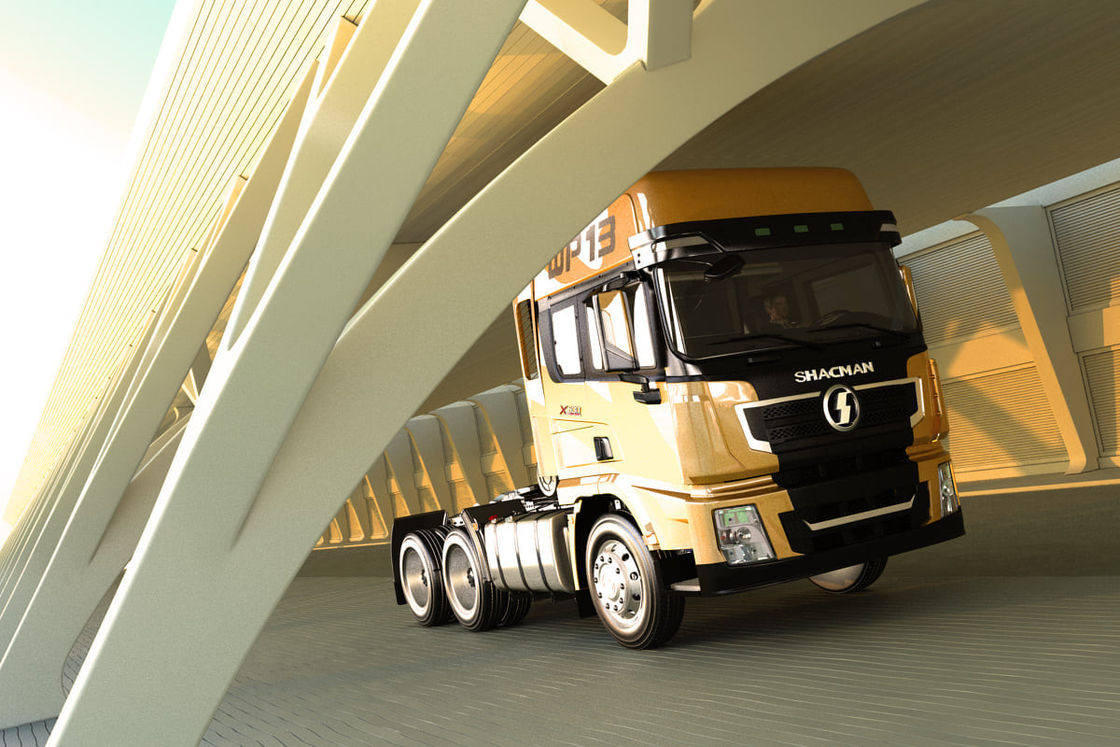 SHACMAN X3000 6X4 4x2 Algeriya için 10 Tekerlekli Traktör Kamyon 420HP Satılık
