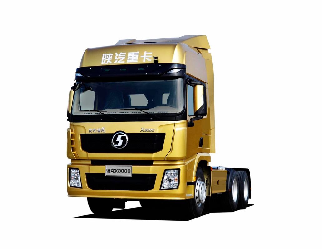 SHACMAN X3000 6X4 4x2 Algeriya için 10 Tekerlekli Traktör Kamyon 420HP Satılık
