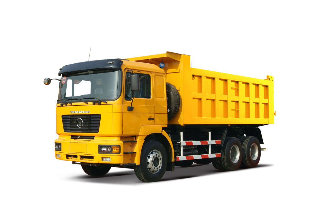 10 Tekerlekli Çekici Kamyon F2000 Sol El Sürüş 6x4 Çöp Kamyonu SHACMAN Dizel Motoru WP10.290E32