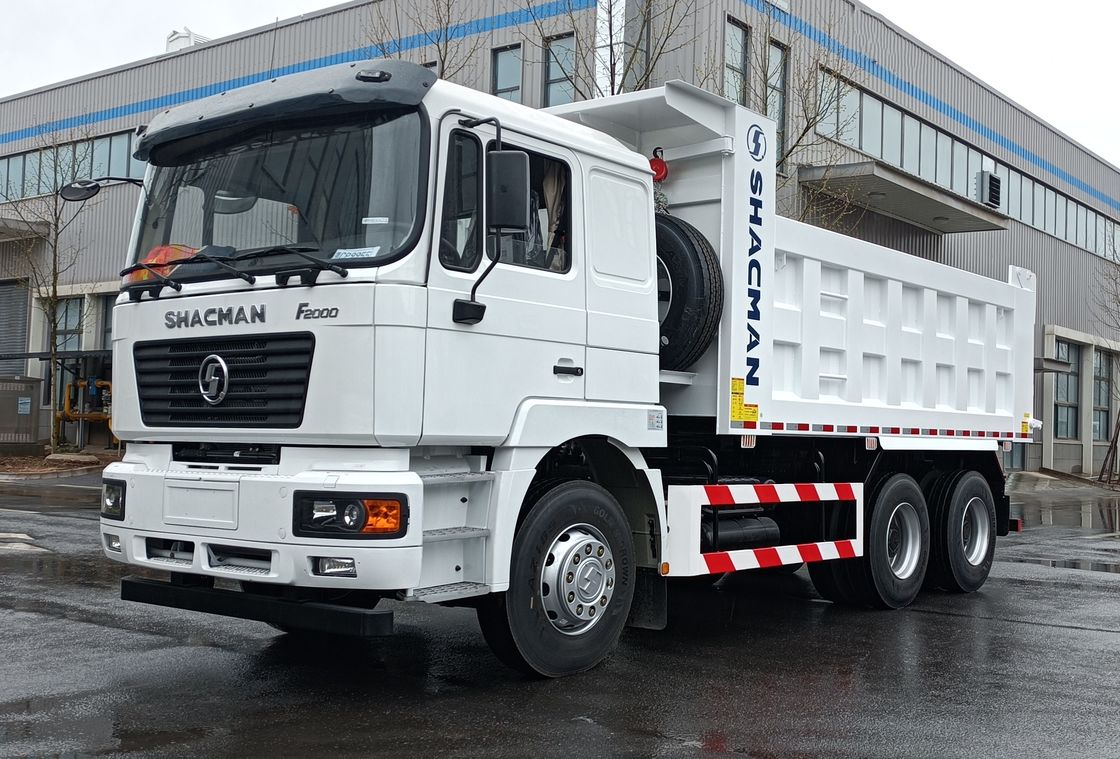 F2000 SHACMAN 290hp WEICHAI Euro II Dizel Motoru 6x4 Çöp Kamyonu 12R22.5 Lastik