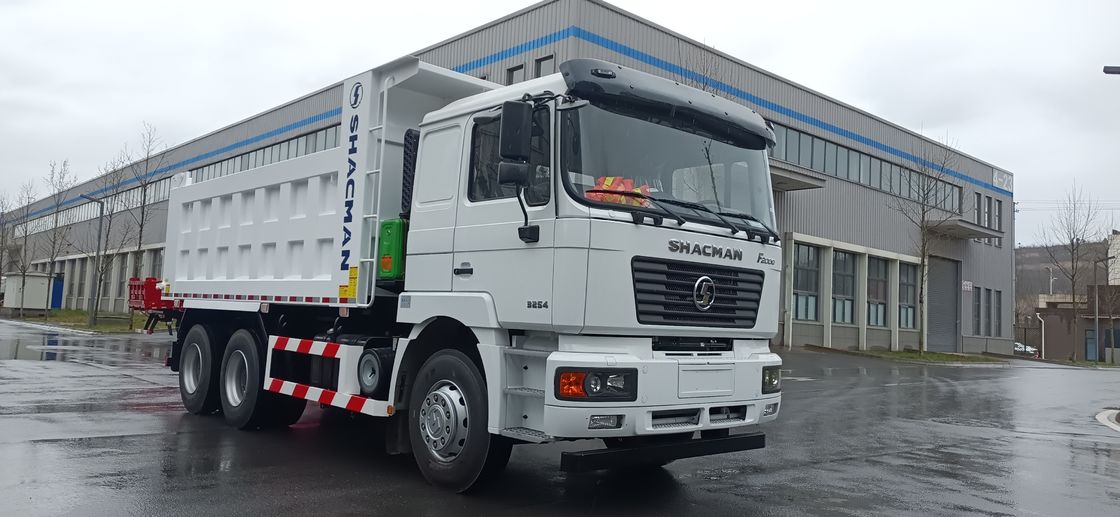 F2000 SHACMAN 290hp WEICHAI Euro II Dizel Motoru 6x4 Çöp Kamyonu 12R22.5 Lastik