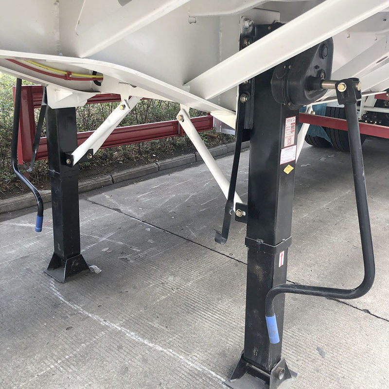 CIMC Kamyoneti Tipi Yarım Releri 3 Axle Foot Kuru Kamyonet Konteyner Kutu Releri