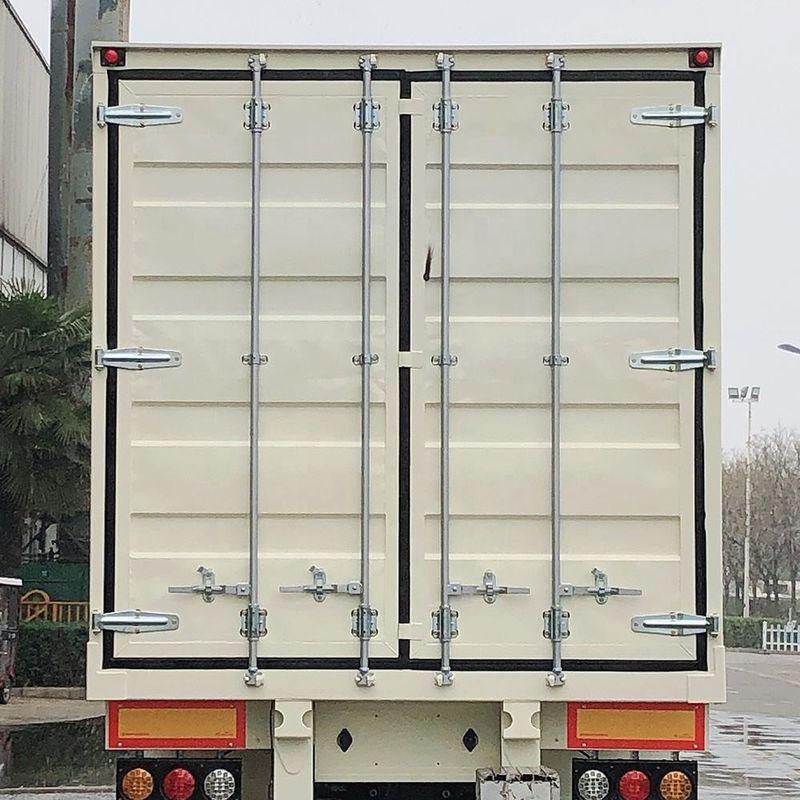 SHACMAN Van tipi yarı römork 50T 3 Axle Foot kuru yarı römork kamyon CIMC