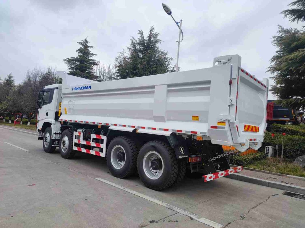 450 HP Fabrika Doğrudan Satış Shacman X3000 8 * 4 Tipper Kamyon Yeni 12 Tekerlekli Çöp Kamyonu