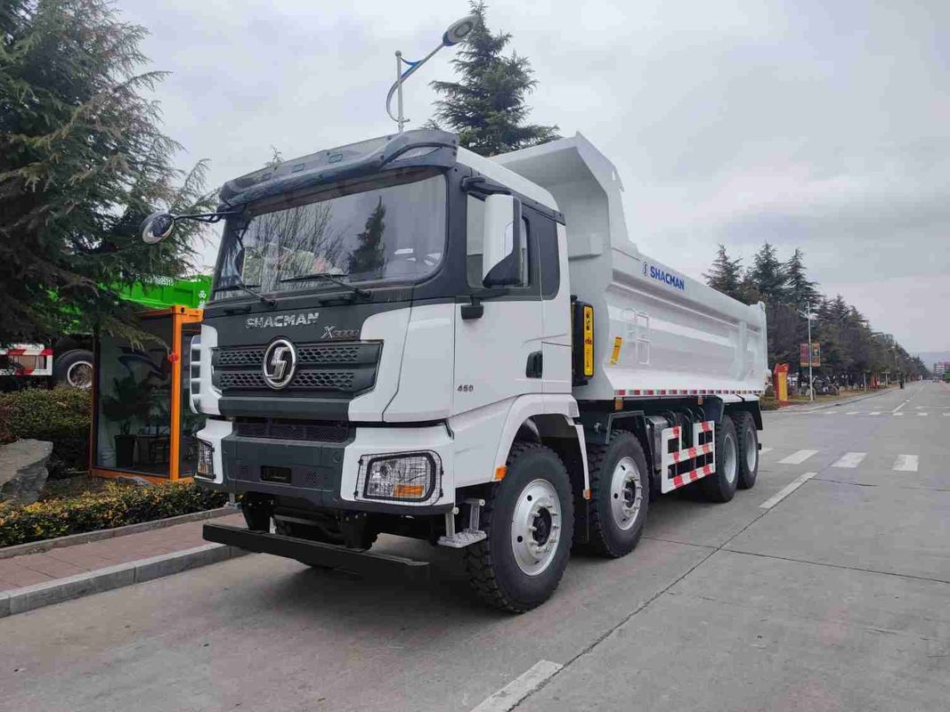 450 HP Fabrika Doğrudan Satış Shacman X3000 8 * 4 Tipper Kamyon Yeni 12 Tekerlekli Çöp Kamyonu