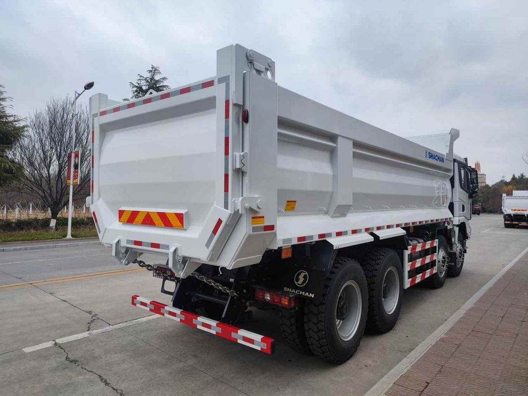 450 HP Fabrika Doğrudan Satış Shacman X3000 8 * 4 Tipper Kamyon Yeni 12 Tekerlekli Çöp Kamyonu