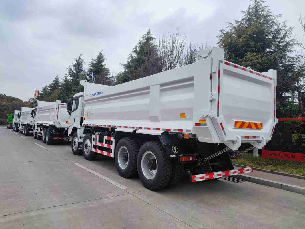 450 HP Fabrika Doğrudan Satış Shacman X3000 8 * 4 Tipper Kamyon Yeni 12 Tekerlekli Çöp Kamyonu