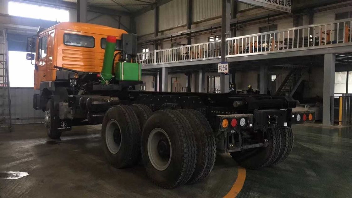 Cummins Dizel Motoru SHACMAN Ağır Çöp Kamyonu 25 Ton Uygulanabilir Yük X3000 6x4 420 EuroIII
