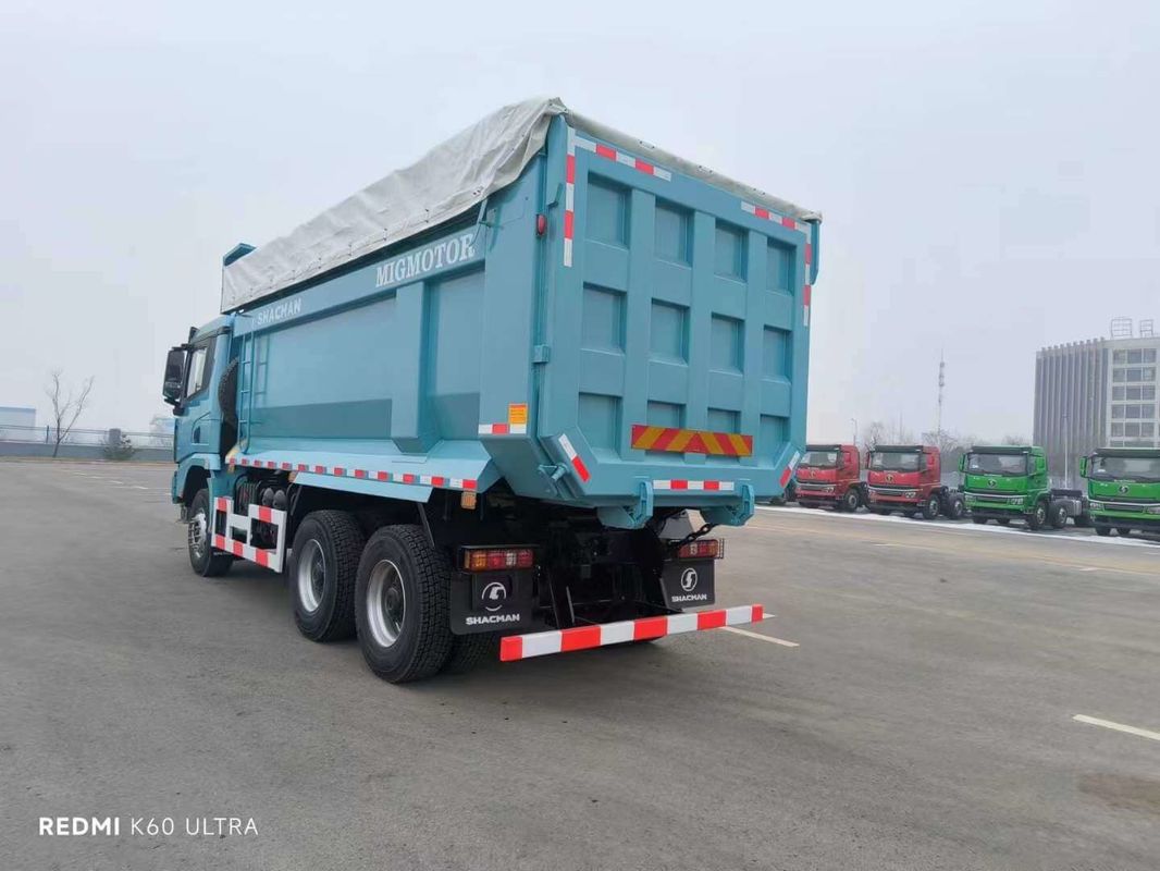 Ünlü Shacman F3000 8X4 40TONS Çöp Kamyonu Çin Ağır Kamyon Madencilik Taşımacılığı 10 Euro 2 Dizel 1000-1500nm 351 - 45