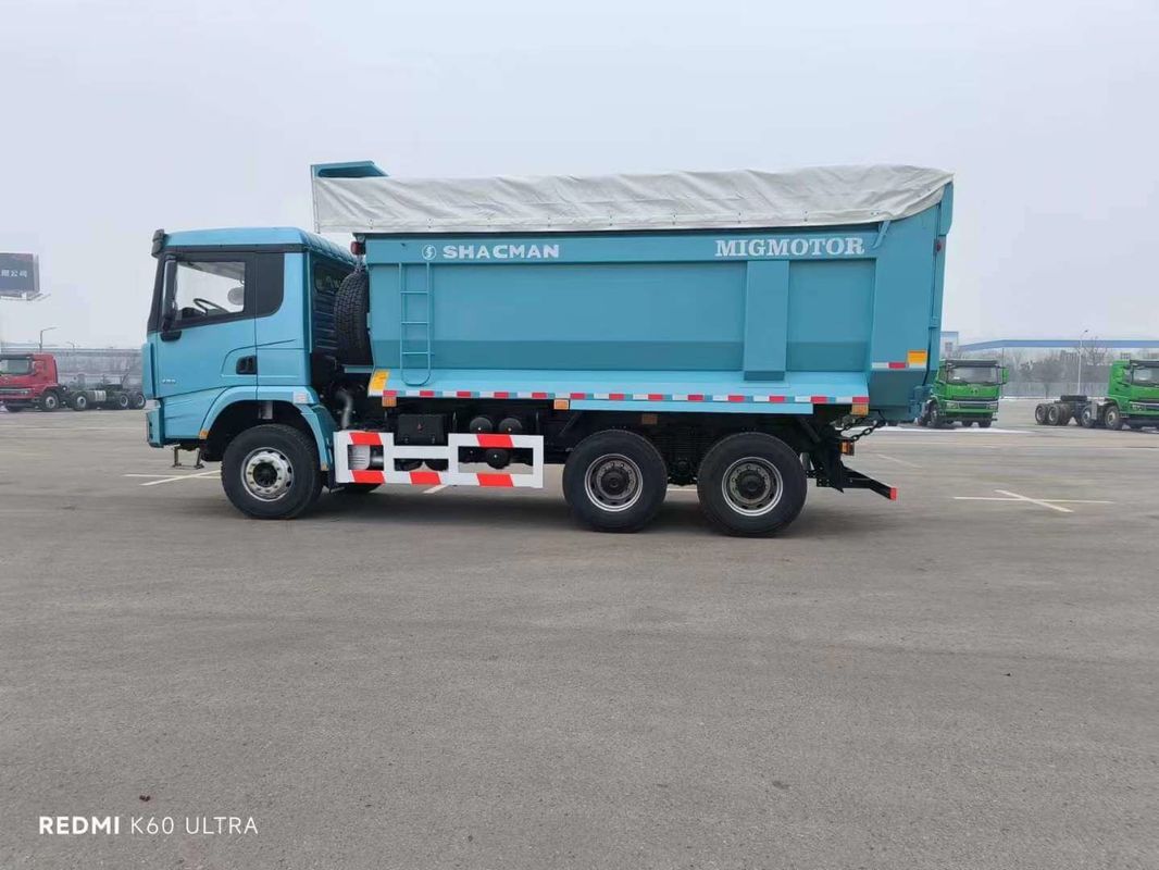 Ünlü Shacman F3000 8X4 40TONS Çöp Kamyonu Çin Ağır Kamyon Madencilik Taşımacılığı 10 Euro 2 Dizel 1000-1500nm 351 - 45