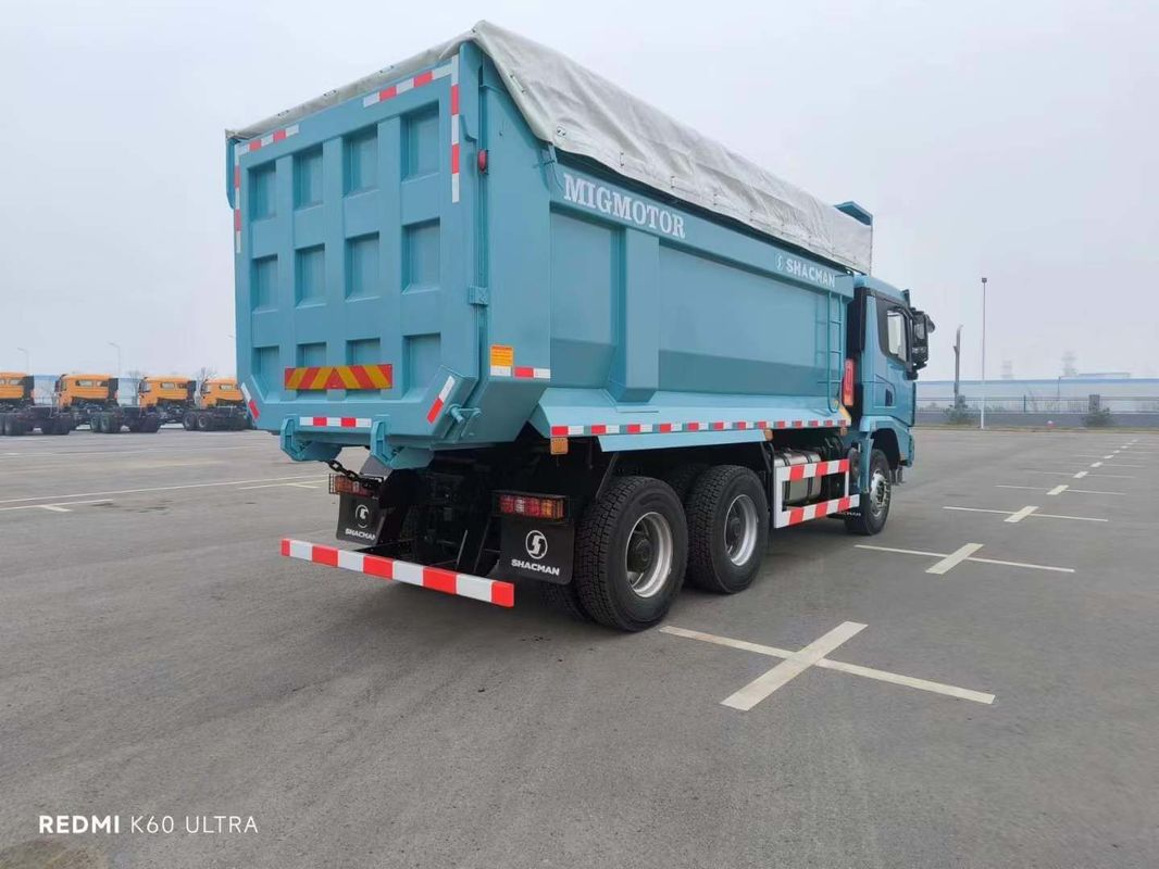 Ünlü Shacman F3000 8X4 40TONS Çöp Kamyonu Çin Ağır Kamyon Madencilik Taşımacılığı 10 Euro 2 Dizel 1000-1500nm 351 - 45