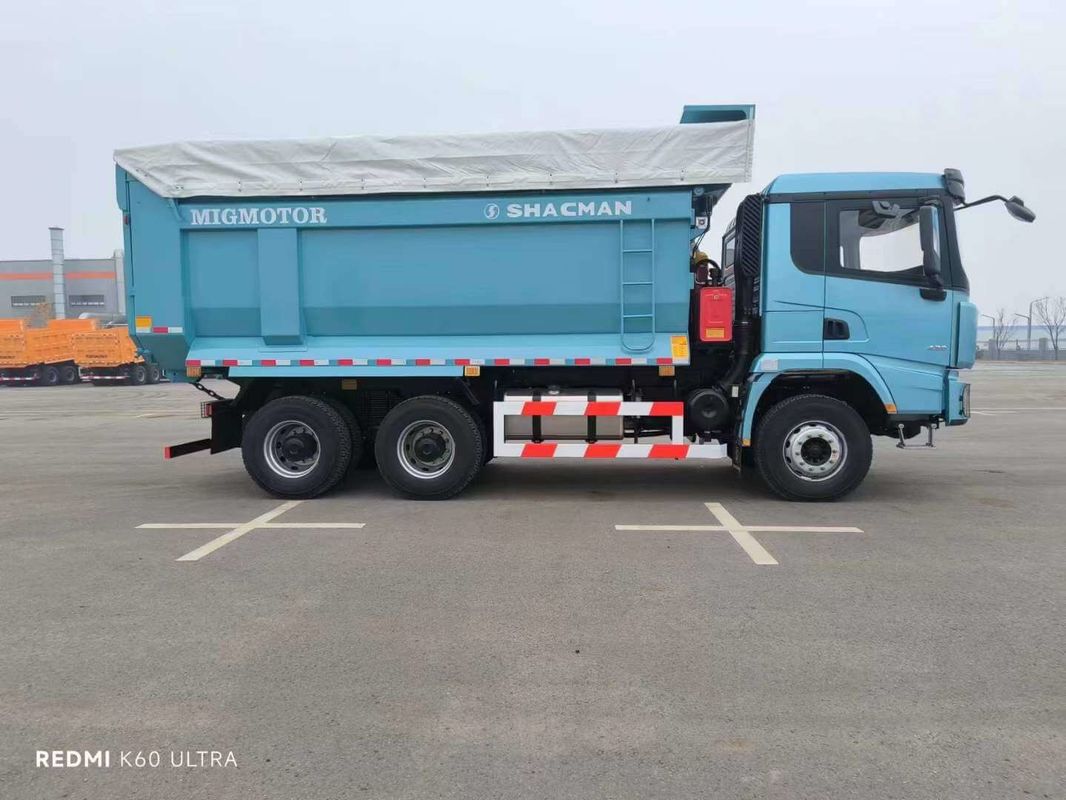 Ünlü Shacman F3000 8X4 40TONS Çöp Kamyonu Çin Ağır Kamyon Madencilik Taşımacılığı 10 Euro 2 Dizel 1000-1500nm 351 - 45