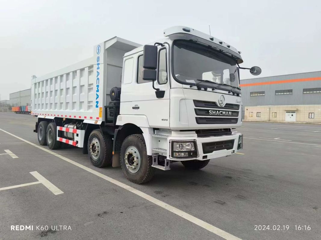 450 HP Fabrika Doğrudan Satış Shacman X3000 8 * 4 Tipper Kamyon Yeni 12 Tekerlekli Çöp Kamyonu