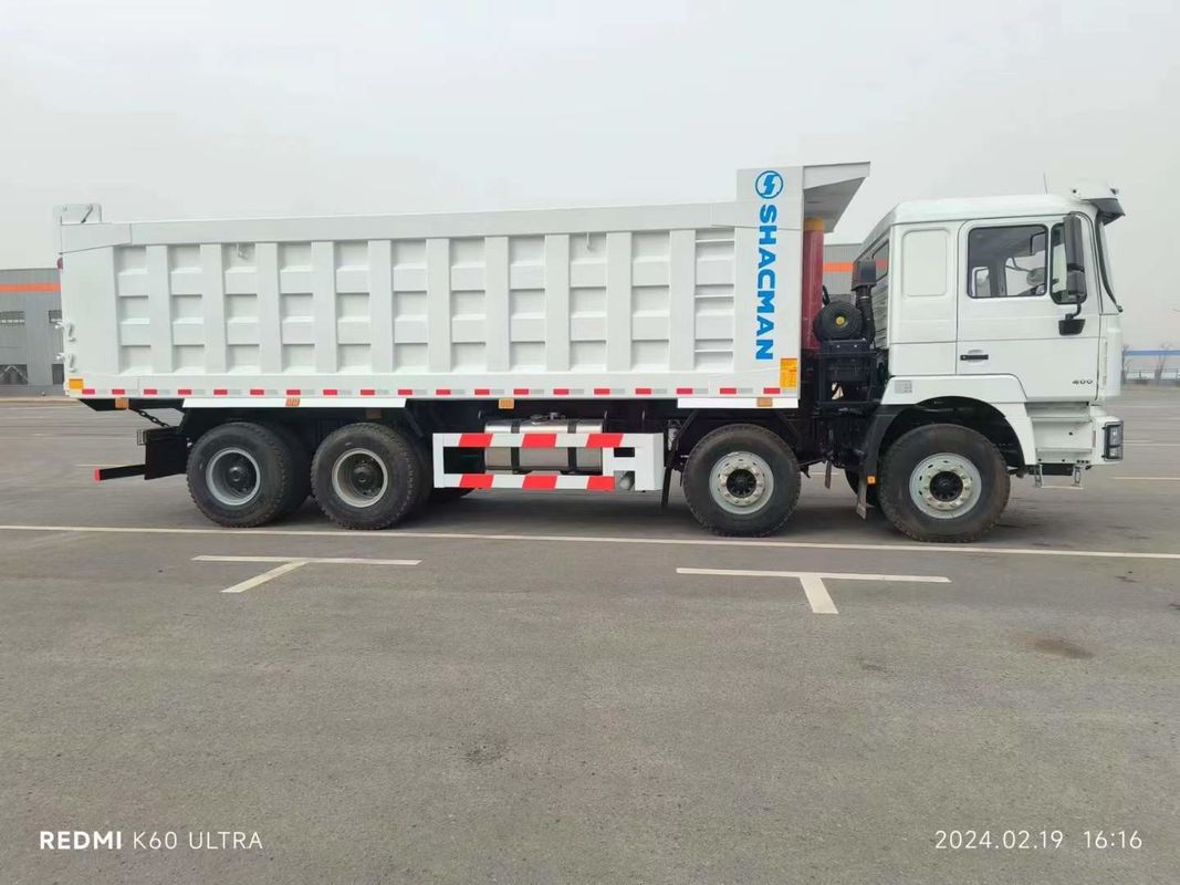 450 HP Fabrika Doğrudan Satış Shacman X3000 8 * 4 Tipper Kamyon Yeni 12 Tekerlekli Çöp Kamyonu