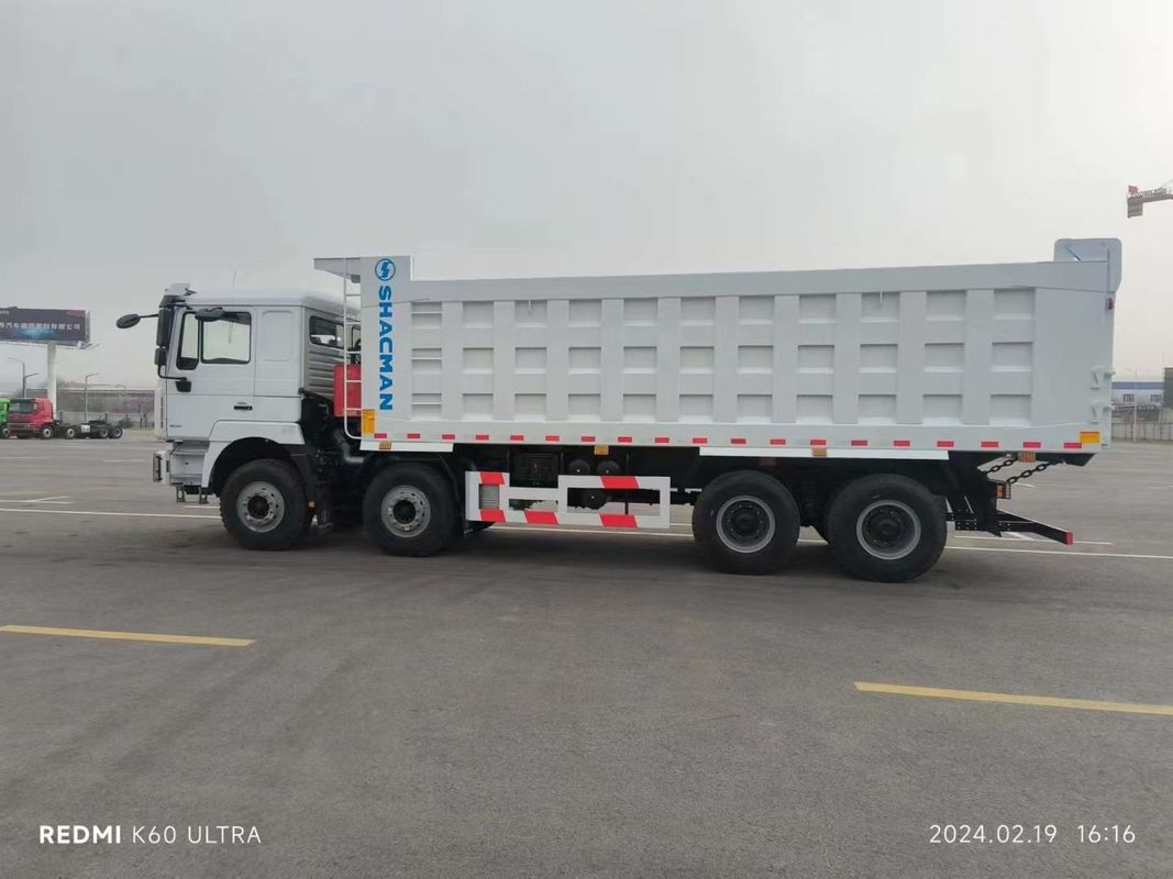 450 HP Fabrika Doğrudan Satış Shacman X3000 8 * 4 Tipper Kamyon Yeni 12 Tekerlekli Çöp Kamyonu