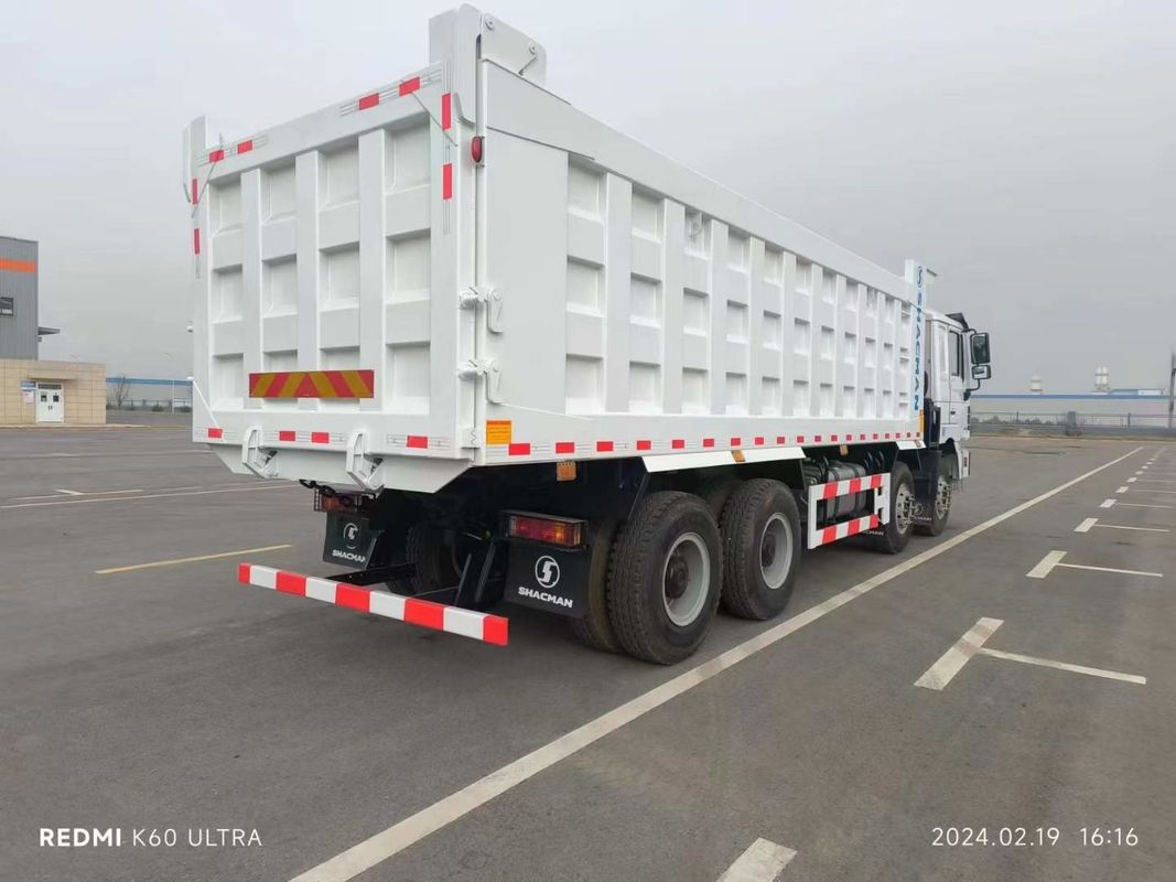 450 HP Fabrika Doğrudan Satış Shacman X3000 8 * 4 Tipper Kamyon Yeni 12 Tekerlekli Çöp Kamyonu
