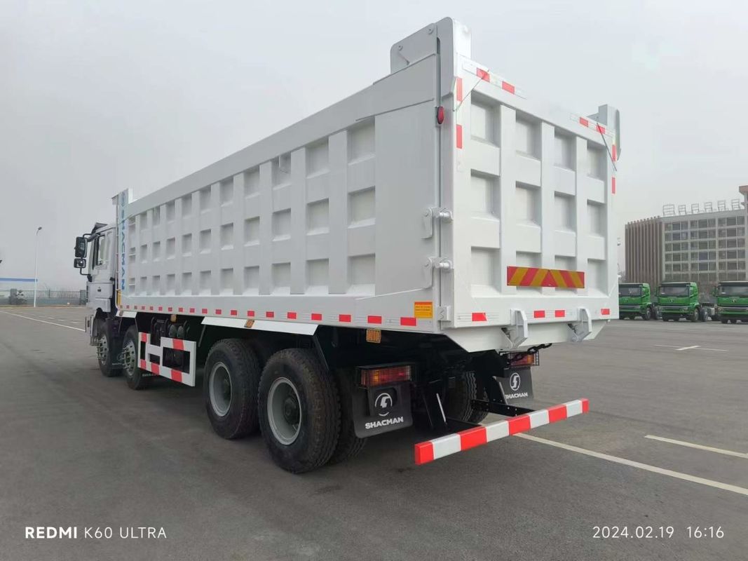 450 HP Fabrika Doğrudan Satış Shacman X3000 8 * 4 Tipper Kamyon Yeni 12 Tekerlekli Çöp Kamyonu