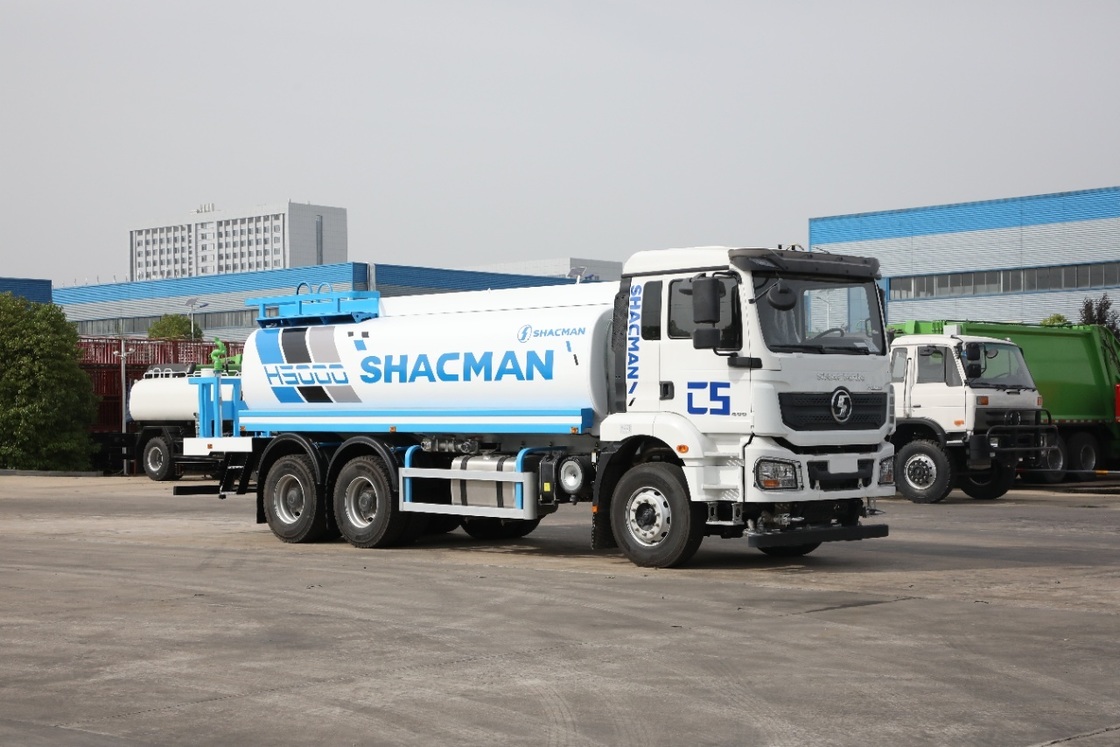 SHACMAN H3000 4X2 Su Tankeri, 336HP Motor, 10m³ Tank ve Sol Direksiyonlu Euro II