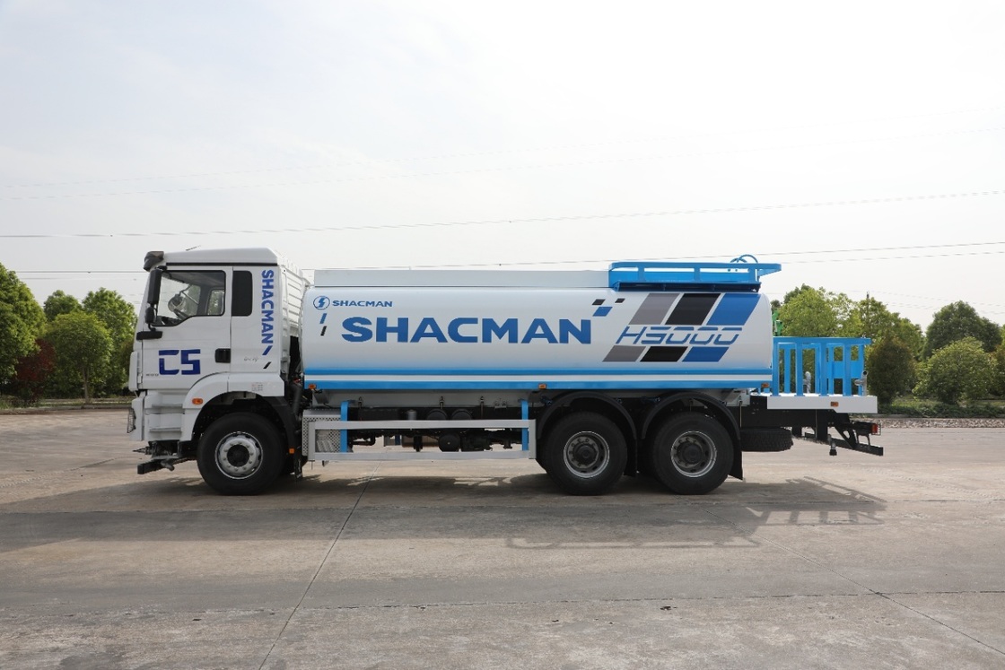 SHACMAN H3000 4X2 Su Tankeri, 336HP Motor, 10m³ Tank ve Sol Direksiyonlu Euro II