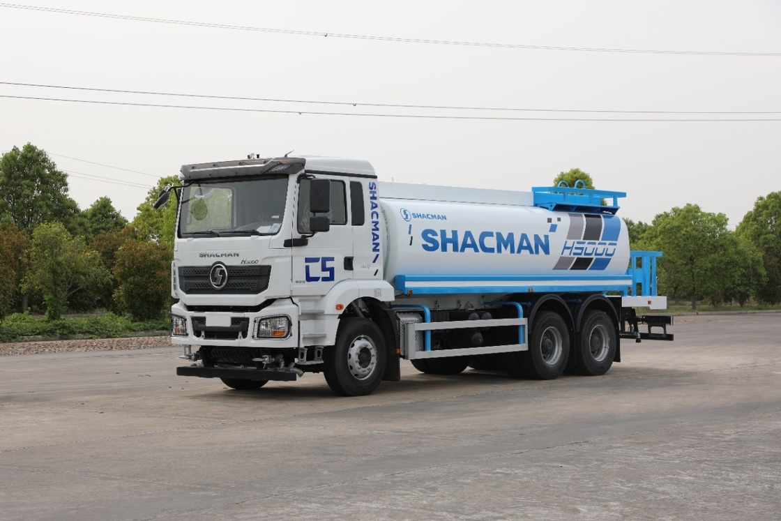 SHACMAN H3000 4X2 Su Tankeri, 336HP Motor, 10m³ Tank ve Sol Direksiyonlu Euro II
