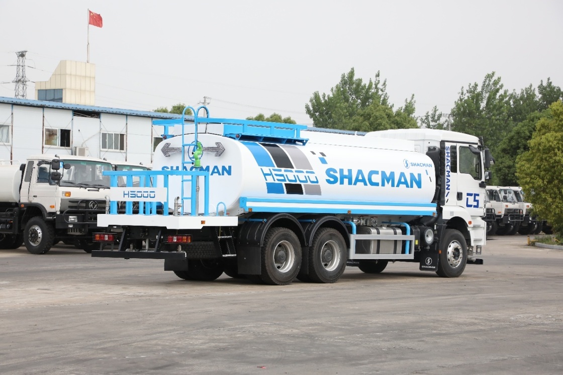 SHACMAN H3000 4X2 Su Tankeri, 336HP Motor, 10m³ Tank ve Sol Direksiyonlu Euro II