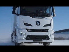 EuroV SHACMAN X3000 CNG Çöp Kamyonu 6x4 10 tekerlekli 430hp Motor WEICHAI