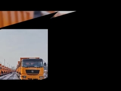 SHACMAN F3000 Dump Truck 6x4 380hp EuroII Kırmızı tipper kamyon modeli SSX3255DT384