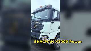 SHACMAN X3000 300Hp Damperli Kamyon Santrali